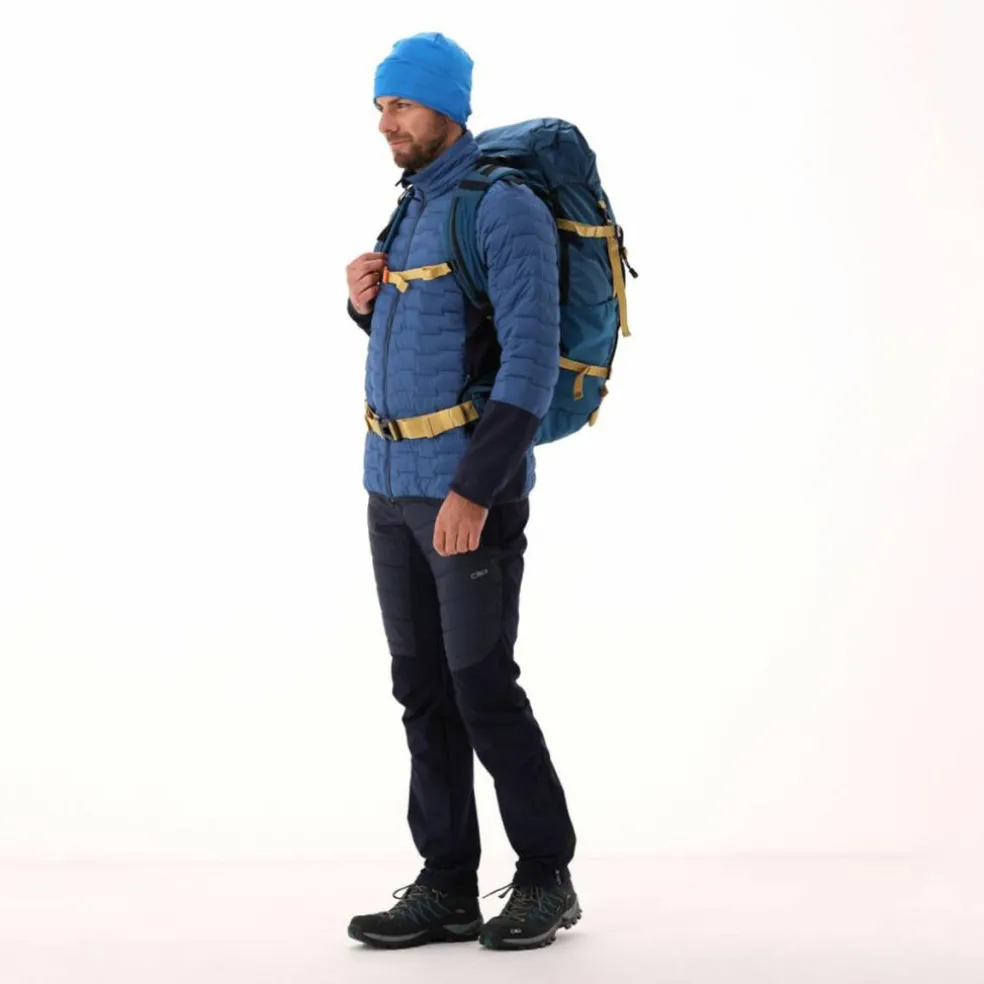 Giacca ibrida uomo imbottita con PrimaLoft Black thermoplume Unlimitech