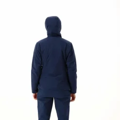 Giacca idrorepellente da donna ripiegabile con cappuccio