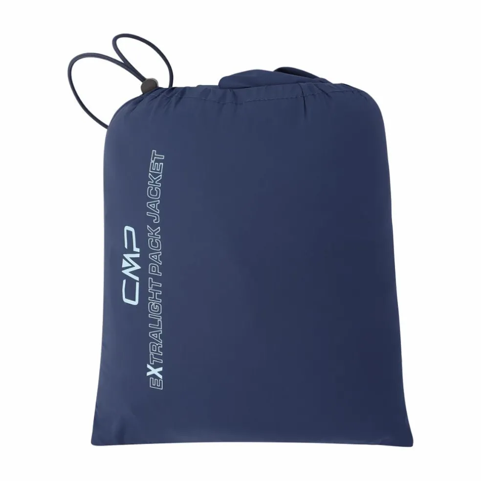 Giacca idrorepellente da donna ripiegabile con cappuccio