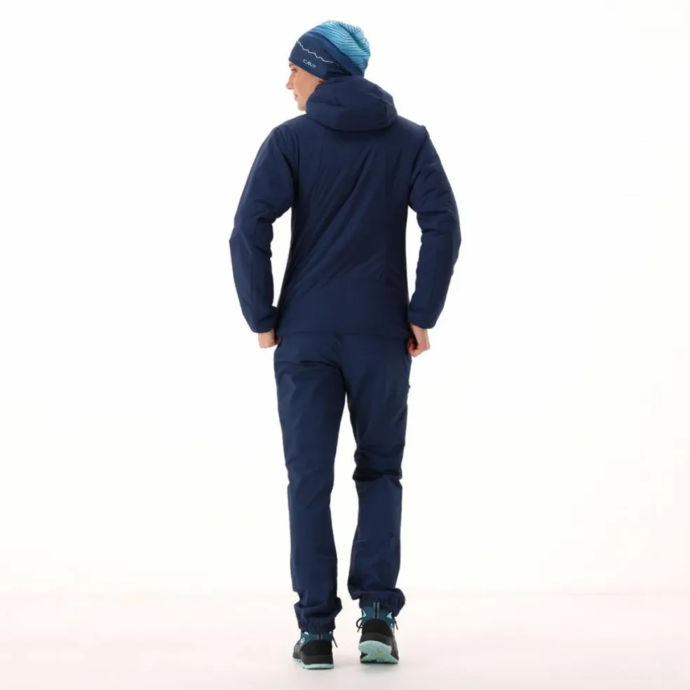Giacca idrorepellente da donna ripiegabile con cappuccio