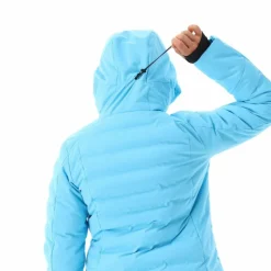 Giacca imbottita Aprés Ski con ghetta antineve da donna