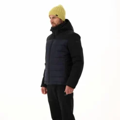 Giacca imbottita da uomo con cappuccio staccabile