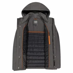 Giacca imbottita da uomo in softshell
