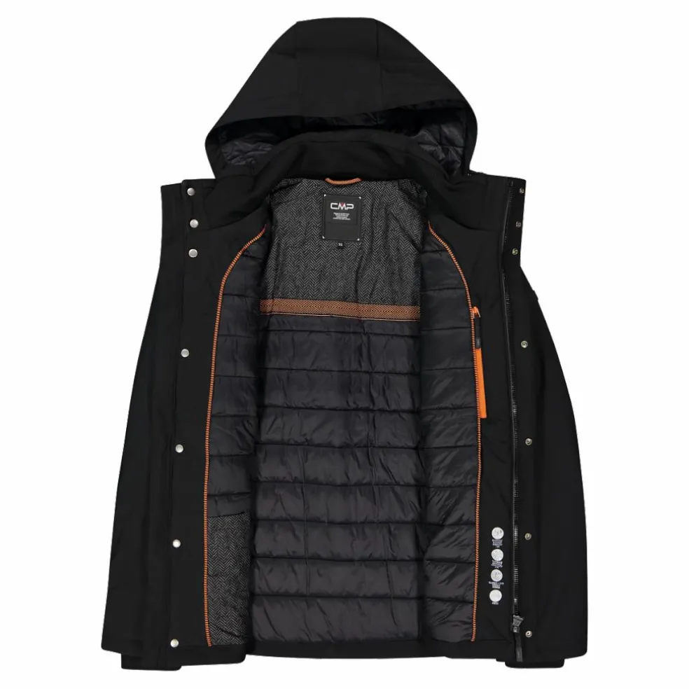 Giacca imbottita da uomo in softshell