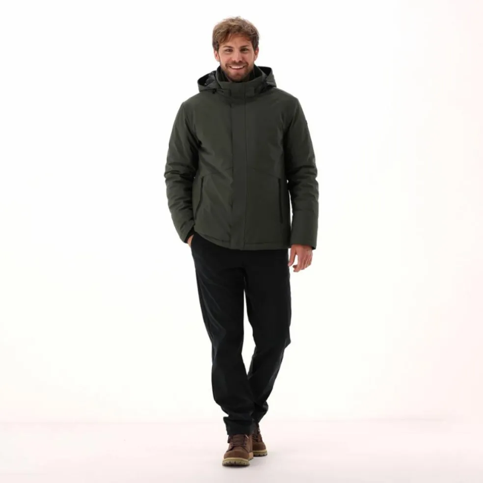 Giacca imbottita da uomo in softshell