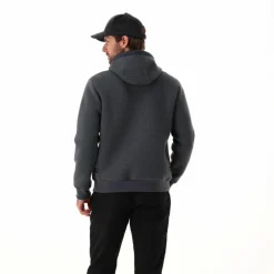 Giacca imbottita in Knit Tech da uomo con cappuccio