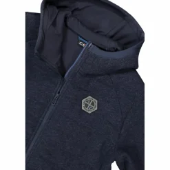Giacca imbottita in Knit Tech da uomo con cappuccio