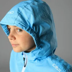 Giacca impermeabile da bambina in Ripstop