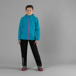 Giacca impermeabile da bambina in Ripstop