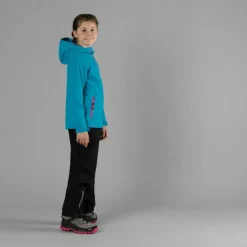 Giacca impermeabile da bambina in Ripstop