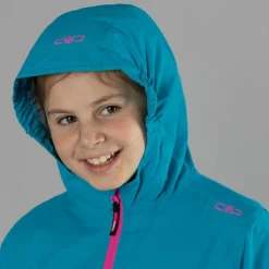 Giacca impermeabile da bambina in Ripstop