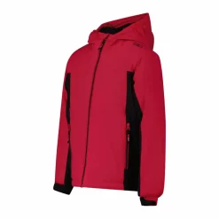 Giacca impermeabile da bambina in ripstop con cappuccio