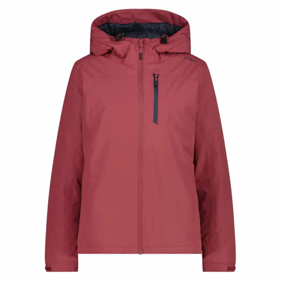 Giacca impermeabile da donna in ripstop con cappuccio