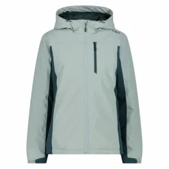 Giacca impermeabile da donna in ripstop con cappuccio