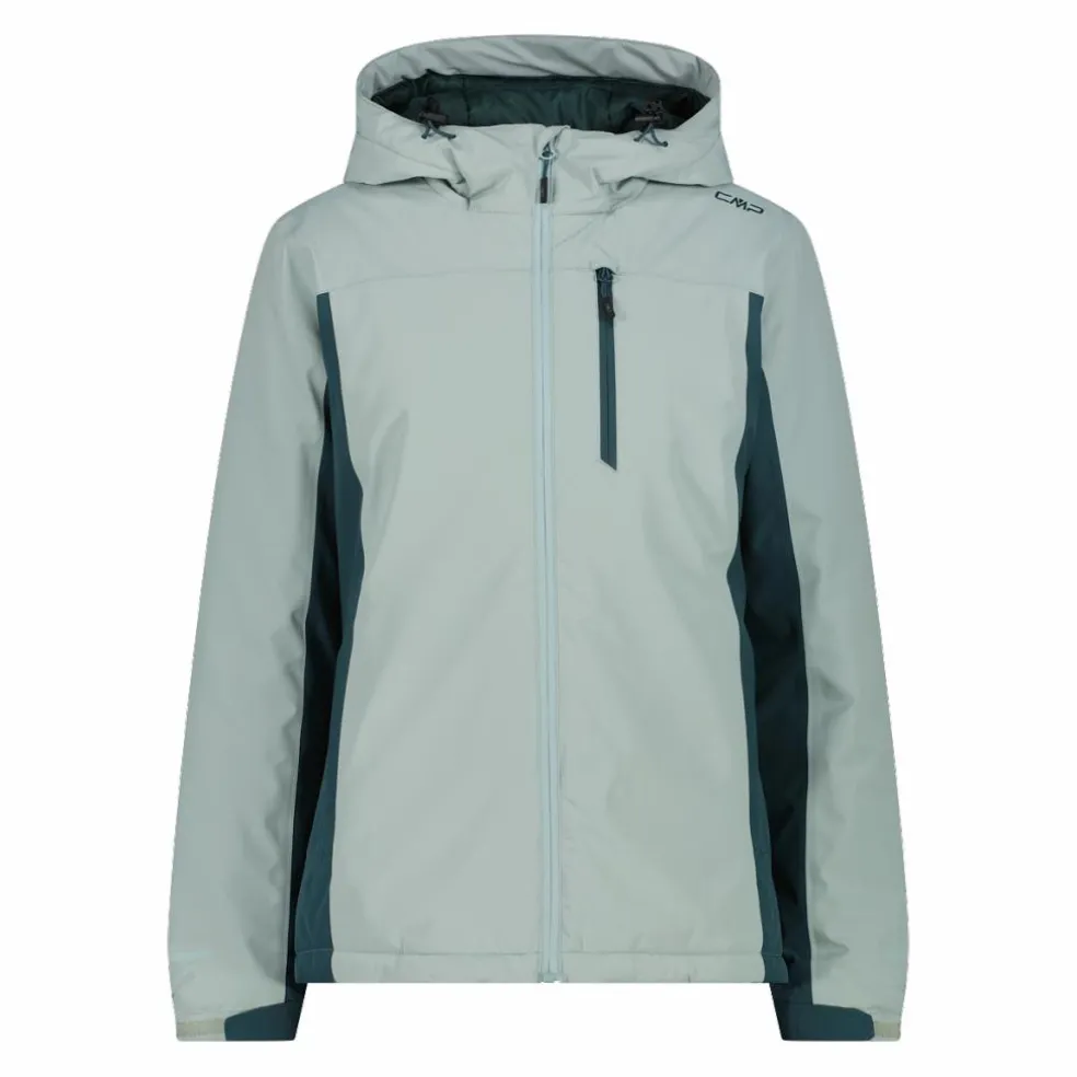 Giacca impermeabile da donna in ripstop con cappuccio