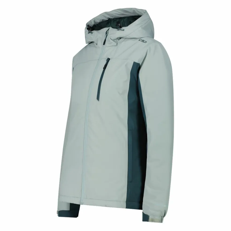 Giacca impermeabile da donna in ripstop con cappuccio