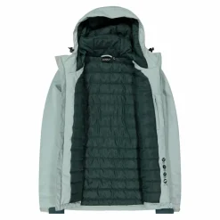 Giacca impermeabile da donna in ripstop con cappuccio