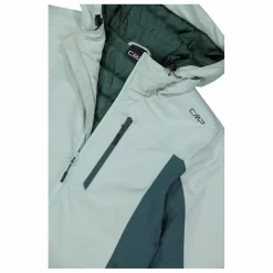 Giacca impermeabile da donna in ripstop con cappuccio