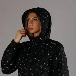 Giacca impermeabile da Donna con Cappuccio