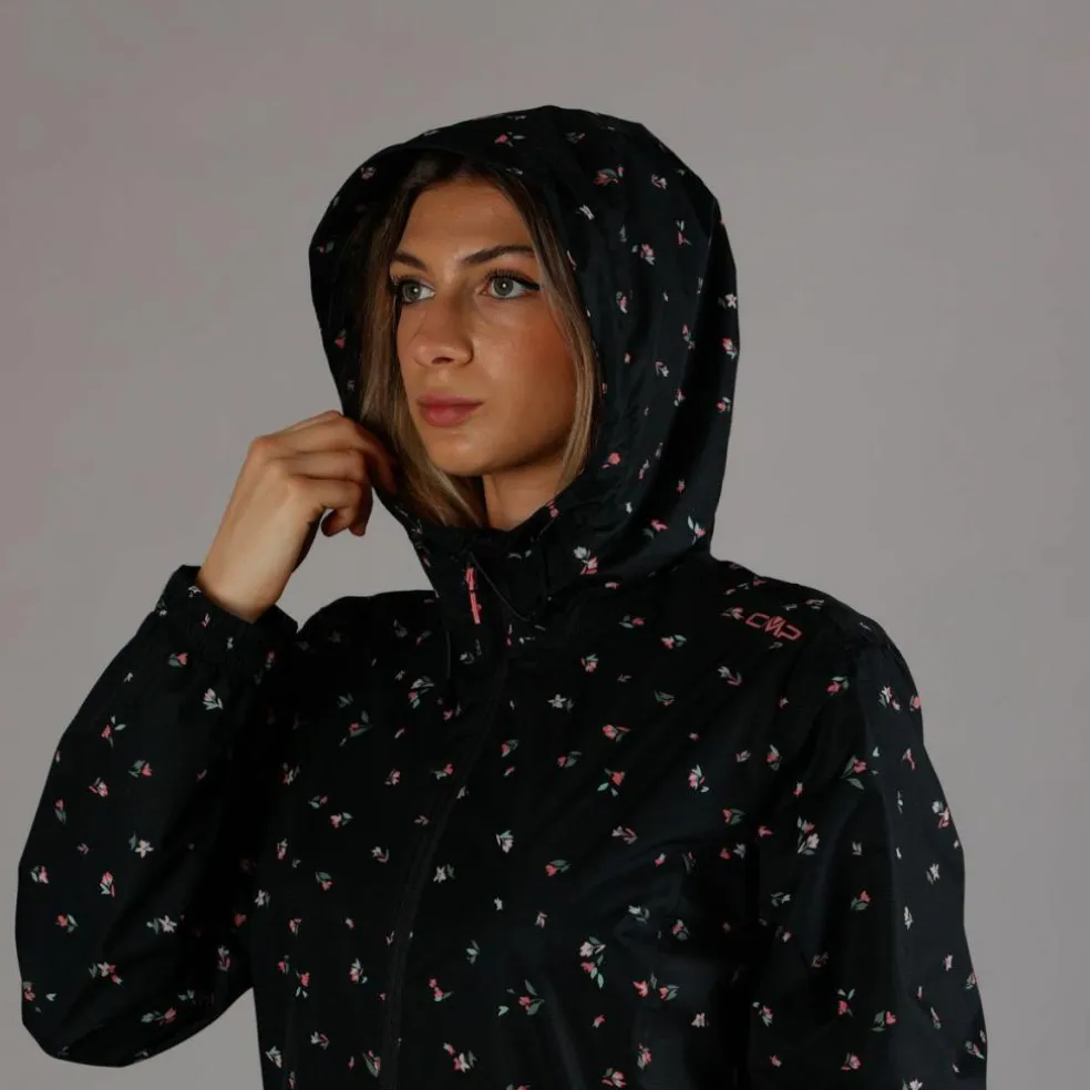 Giacca impermeabile da Donna con Cappuccio