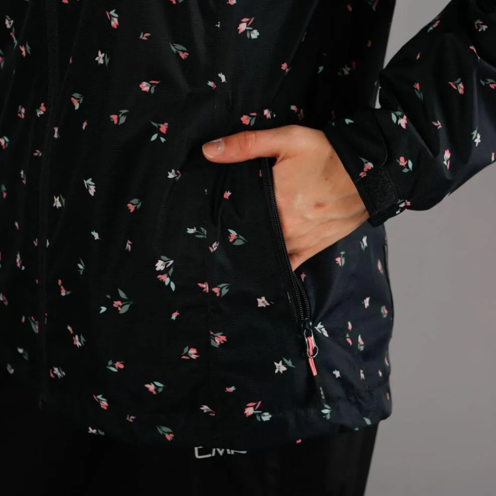 Giacca impermeabile da Donna con Cappuccio