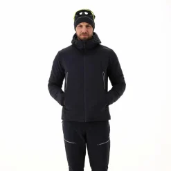 Giacca impermeabile da uomo ripiegabile con cappuccio