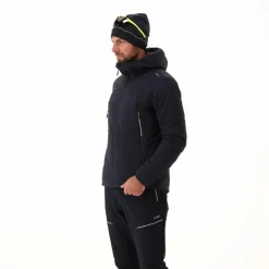 Giacca impermeabile da uomo ripiegabile con cappuccio