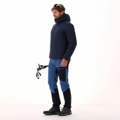 Giacca impermeabile da uomo ripiegabile con cappuccio