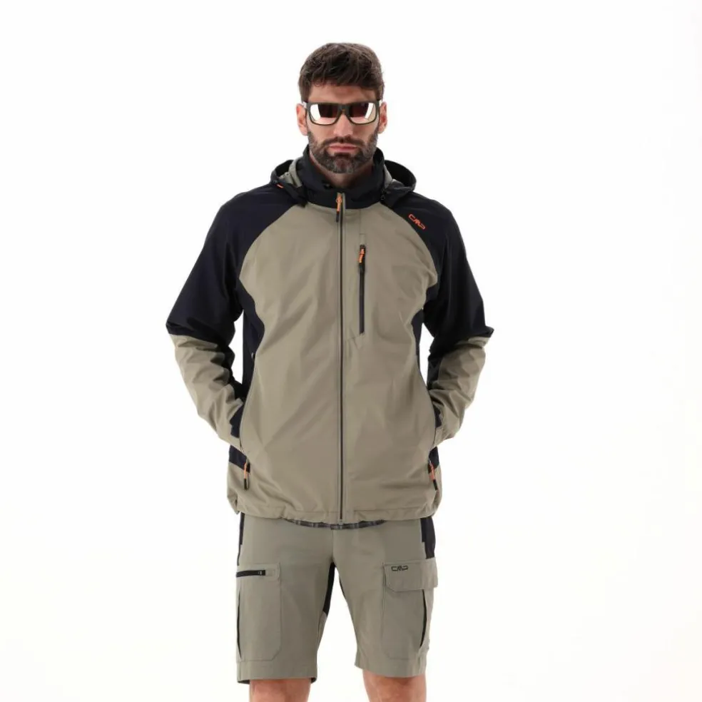 Giacca impermeabile da uomo in ripstop