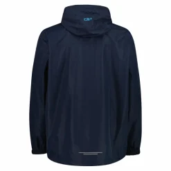 Giacca impermeabile da uomo in Ripstop ripiegabile con cappuccio