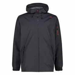 Giacca impermeabile da uomo in Ripstop ripiegabile con cappuccio