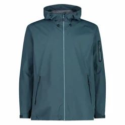 Giacca impermeabile da uomo in Ripstop ripiegabile con cappuccio