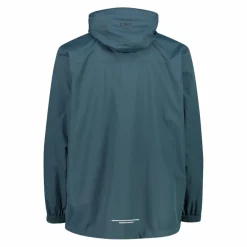 Giacca impermeabile da uomo in Ripstop ripiegabile con cappuccio