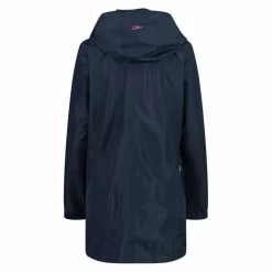 Giacca impermeabile lunga da donna in Ripstop