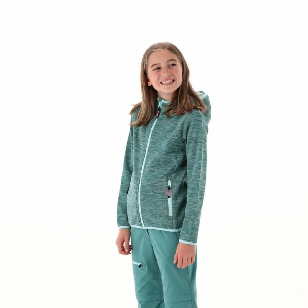 Giacca in Knit-Tech con cappuccio da Bambino