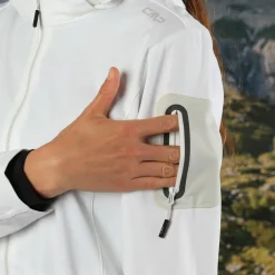 Giacca in Light Softshell con cappuccio staccabile