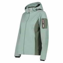 Giacca in Light Softshell con cappuccio staccabile