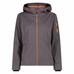 Giacca in Light Softshell con cappuccio staccabile