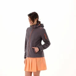 Giacca in Light Softshell con cappuccio staccabile