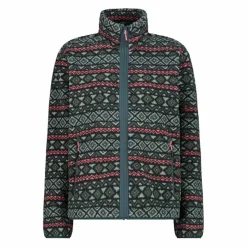 Giacca in pelliccetta con zip da donna