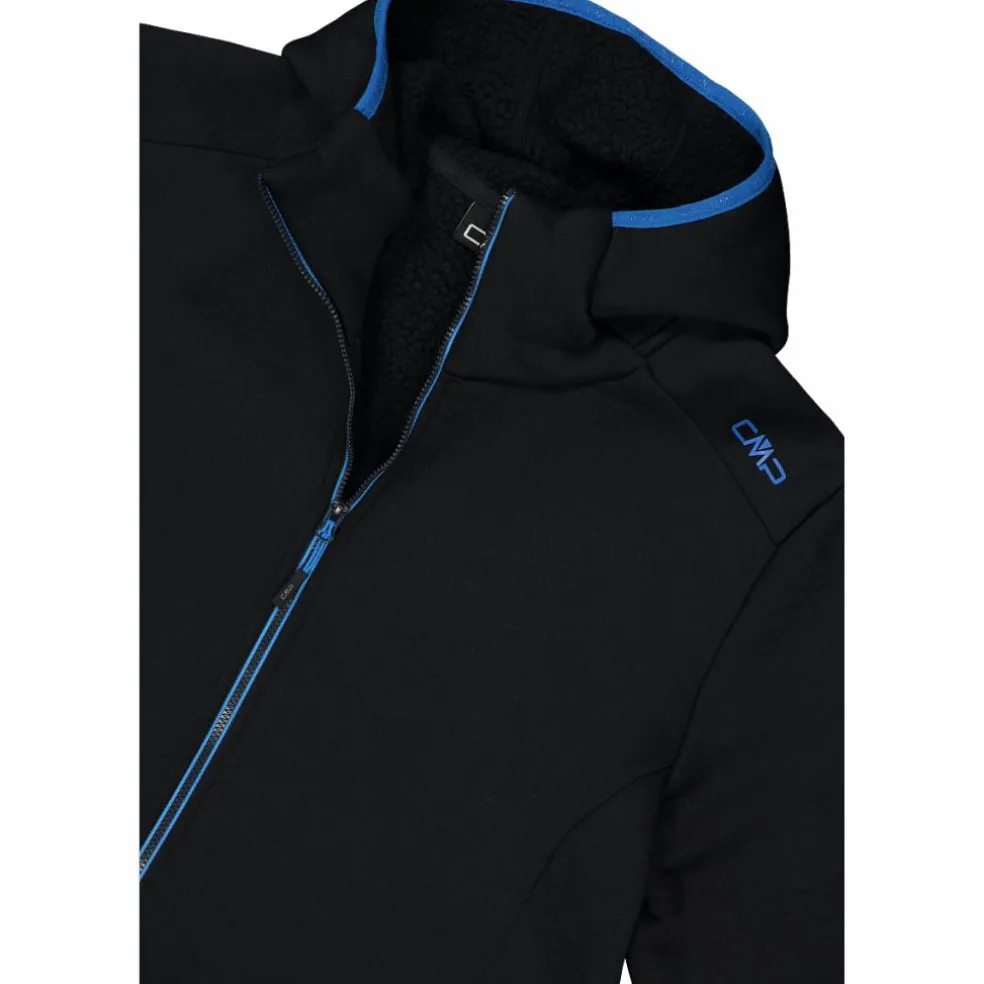 Giacca in pelliccetta Stretch Performance da uomo con cappuccio