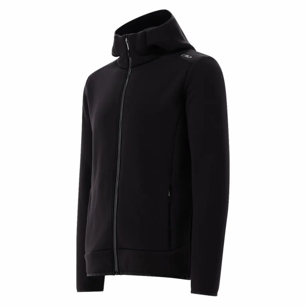 Giacca in pelliccetta Stretch Performance da uomo con cappuccio