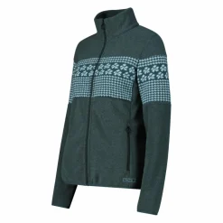 Giacca in pile con zip da donna