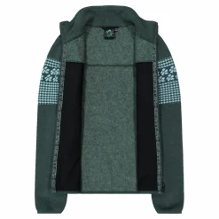Giacca in pile con zip da donna