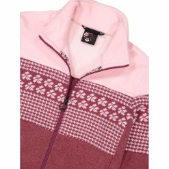 Giacca in pile con zip da donna