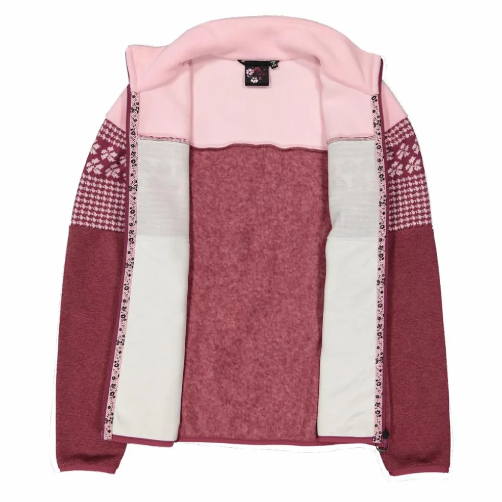Giacca in pile con zip da donna