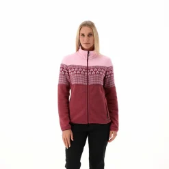 Giacca in pile con zip da donna
