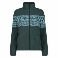Giacca in pile con zip da donna