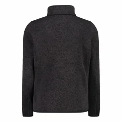 Giacca in pile da bambina in knit-tech