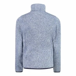 Giacca in pile da bambina in knit-tech